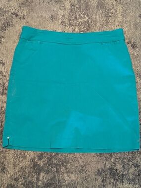 Kim Rogers Teal Green Skort